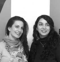 Mira Eskandari y Mónica Velasco